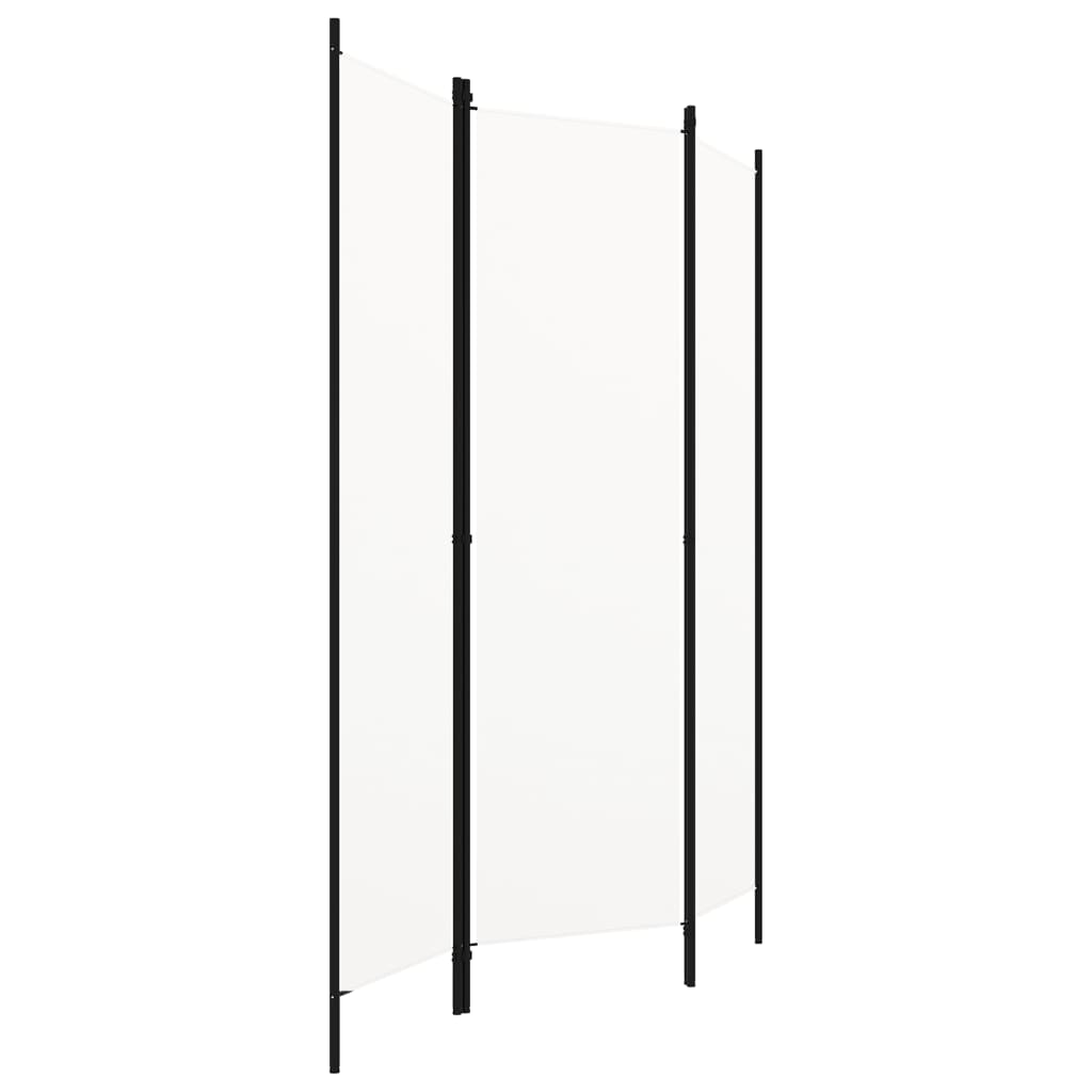 Paravento a 3 Pannelli Bianco 150x180 cm - homemem39