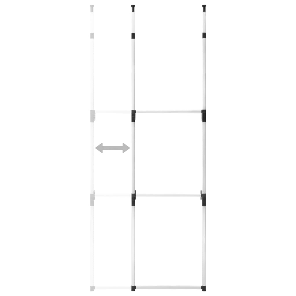 Sistema Telescopico per Guardaroba con Aste in Alluminio - homemem39