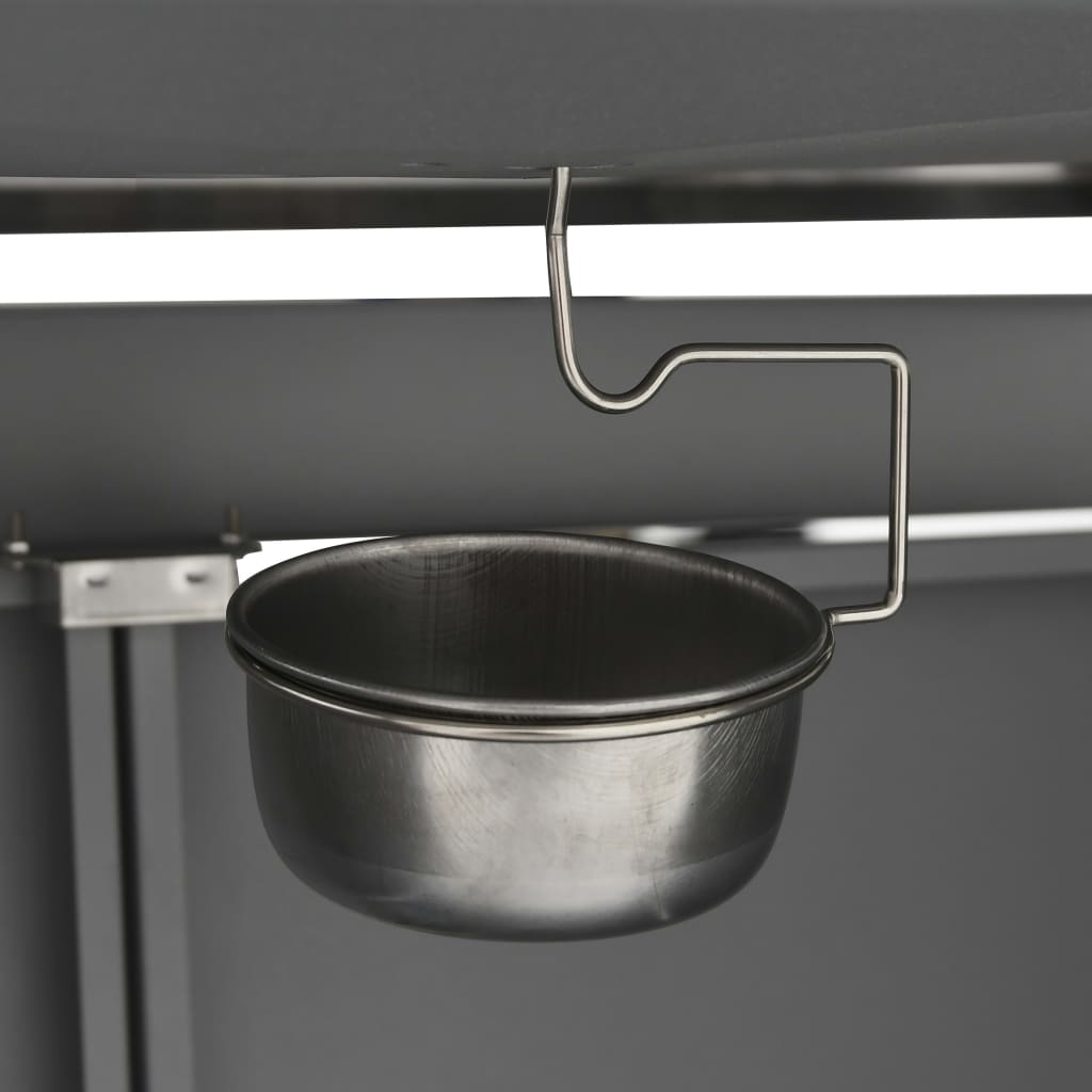 Barbecue e Griglia a Gas 4+1 Fornelli Argento in Acciaio Inox - homemem39