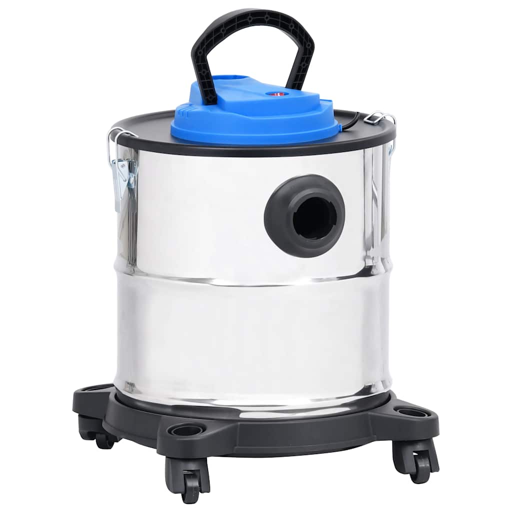 Aspiracenere con Filtro HEPA 1200 W 20 L in Acciaio Inox - homemem39