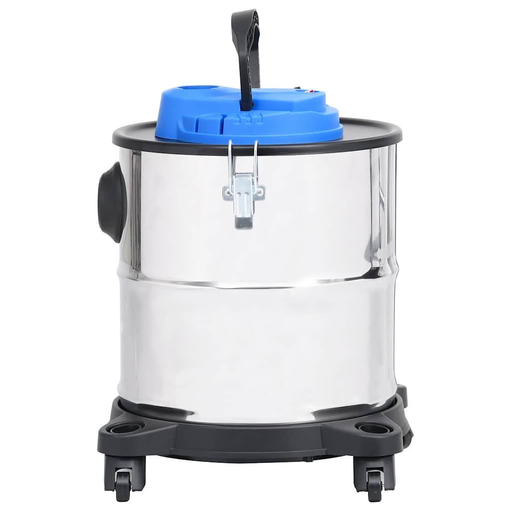 Aspiracenere con Filtro HEPA 1200 W 20 L in Acciaio Inox - homemem39