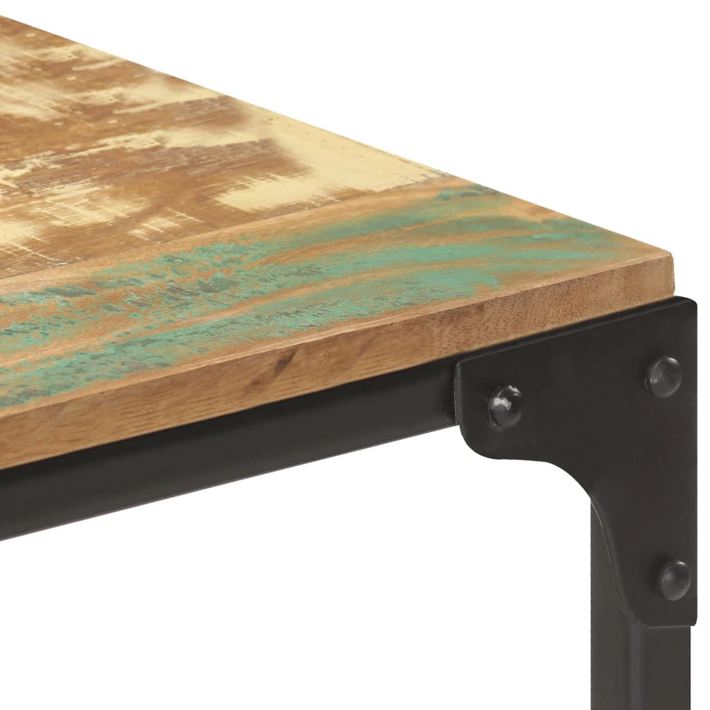 Tavolo Consolle 110x30x75 cm in Legno Massello di Recupero - homemem39