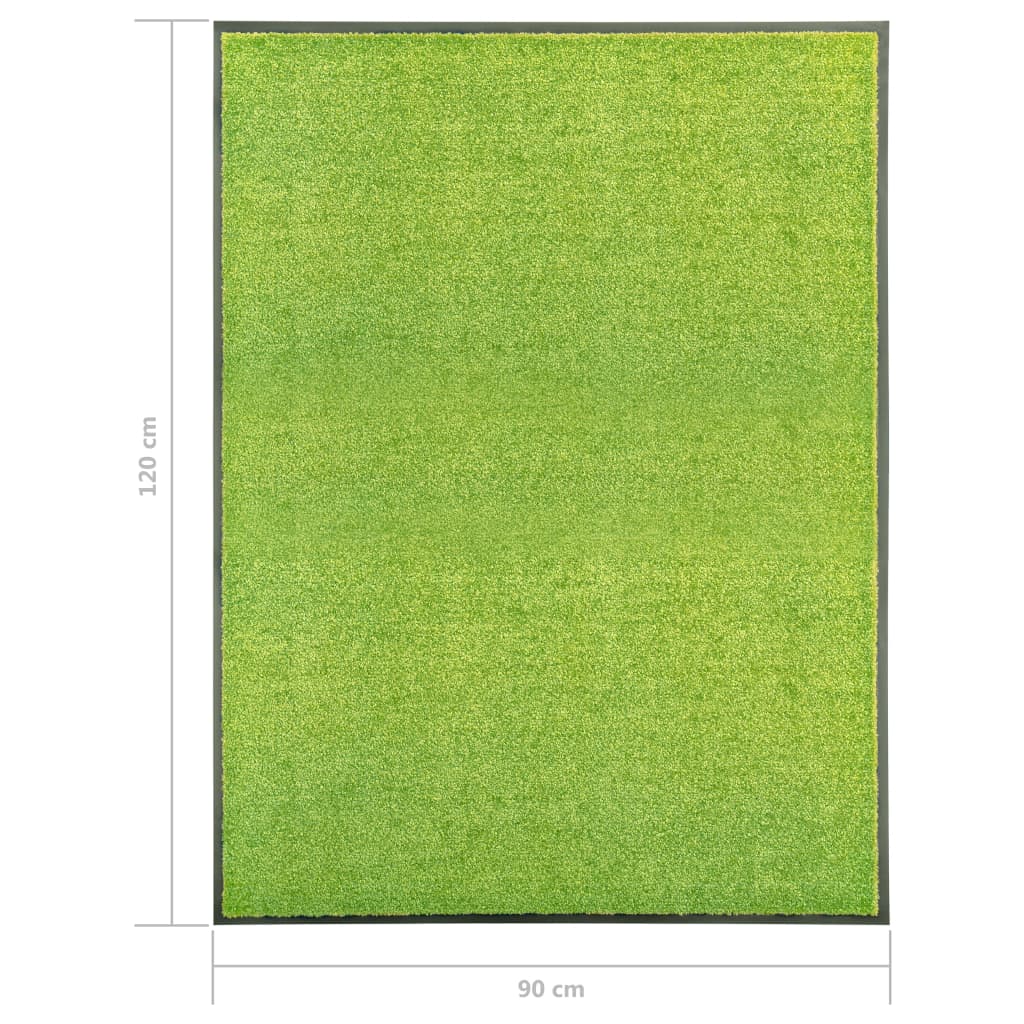 Zerbino Lavabile Verde 90x120 cm | homemem39