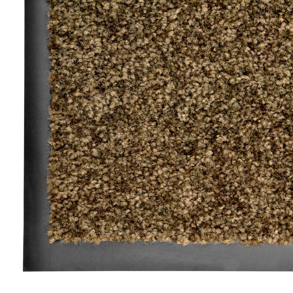 Zerbino Lavabile Marrone 60x90 cm - homemem39