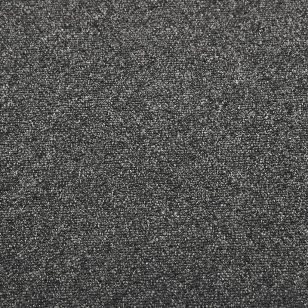 Quadrotte di Moquette 20 pz 5 m² 50x50 cm Antracite - homemem39