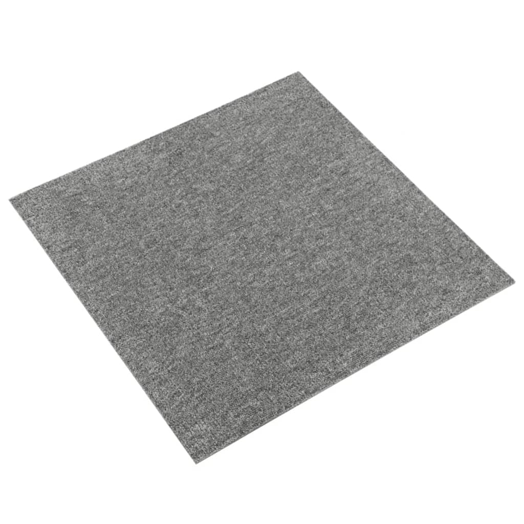 Quadrotte di Moquette 20 pz 5 m² 50x50 cm Grigie - homemem39