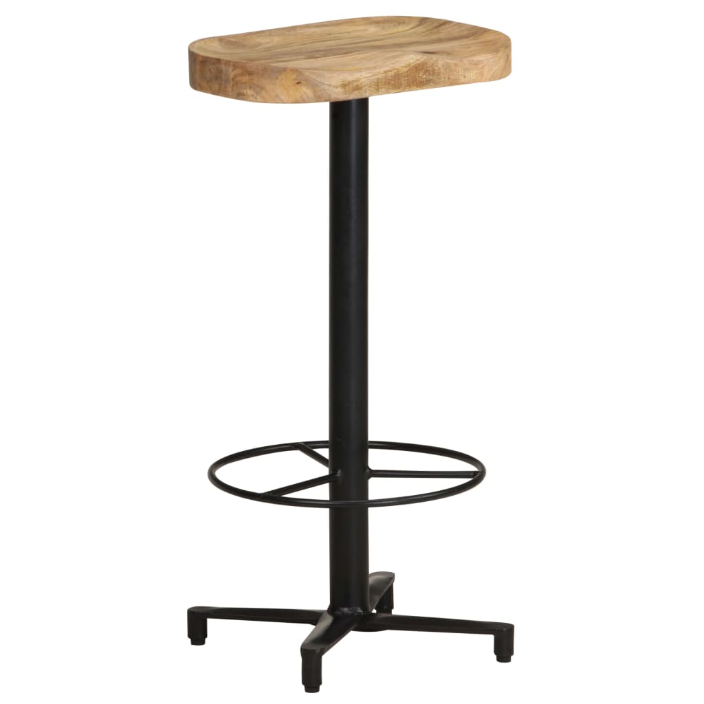 Sgabelli da Bar 2 pz 76 cm in Legno Massello di Mango | homemem39