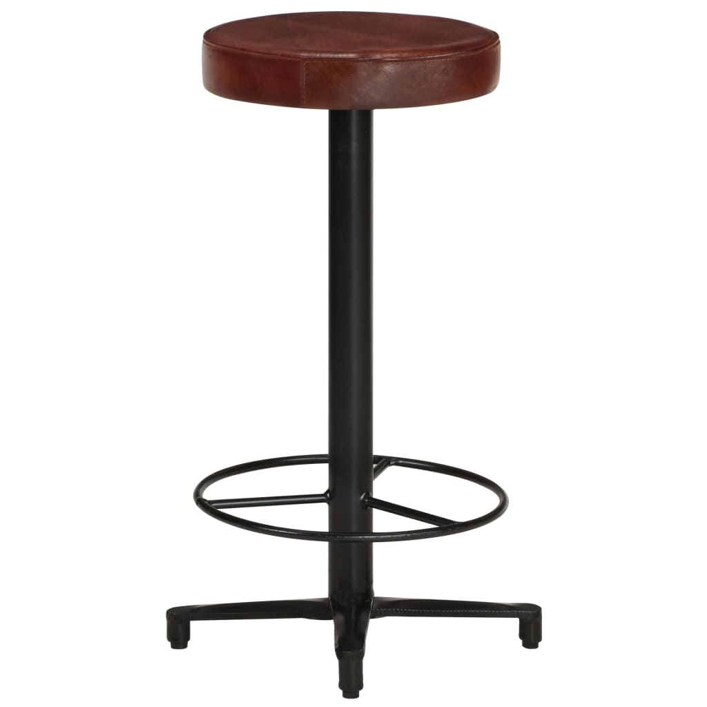 Sgabelli da Bar 2 pz 66 cm in Vera Pelle - homemem39