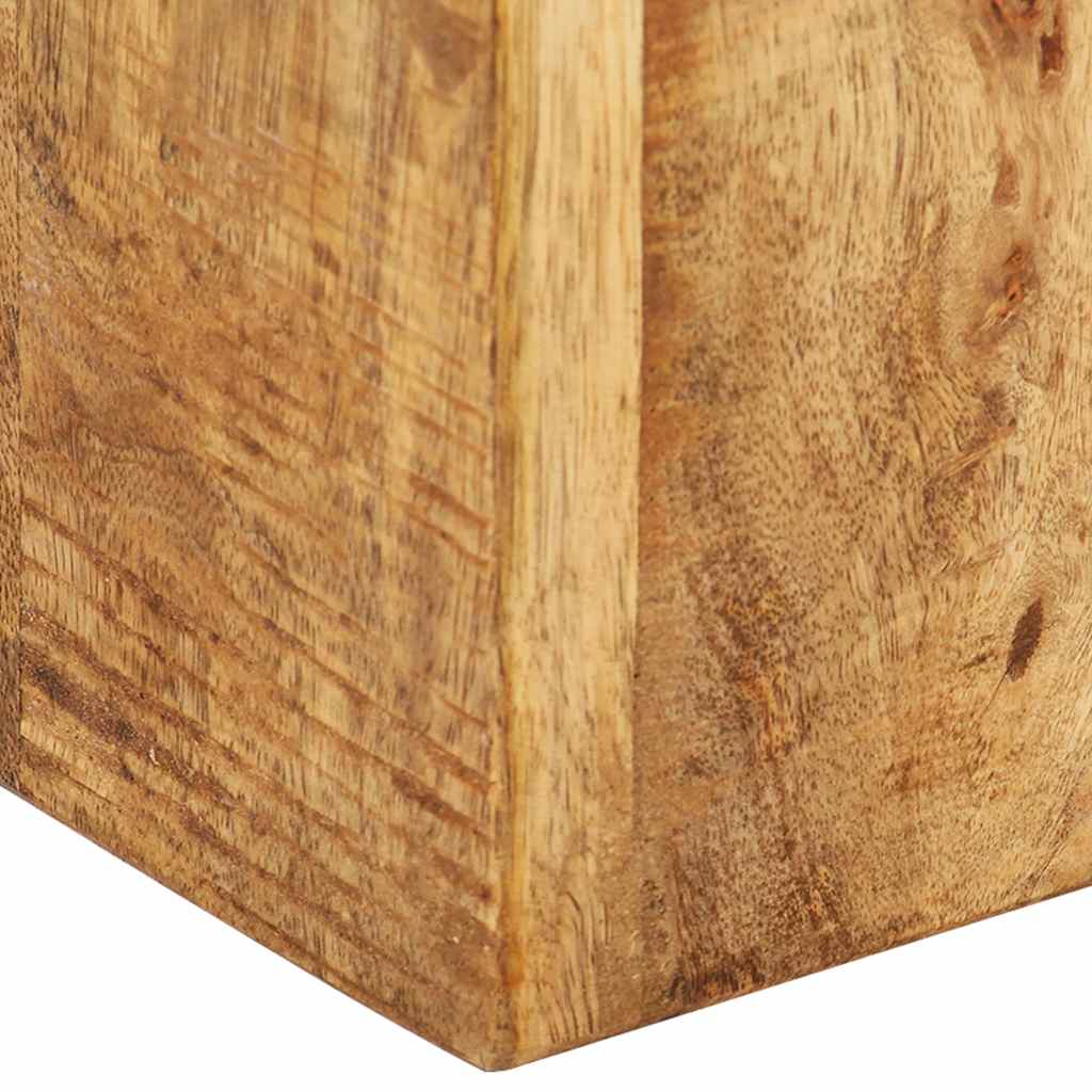 Supporti per Piante 2 pz in Legno Massello di Mango - homemem39