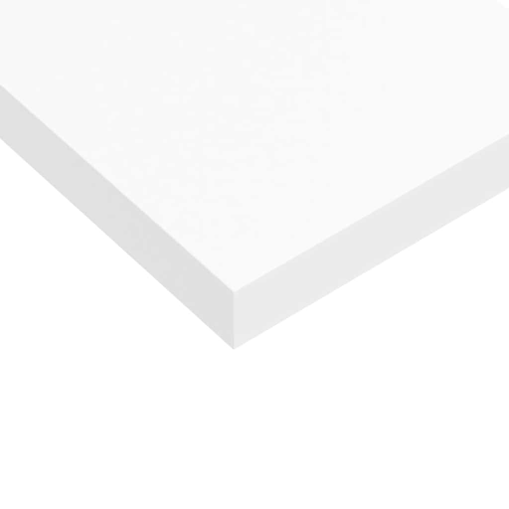 Scaffale a Parete Bianco 120x23,5x3,8 cm in MDF | homemem39