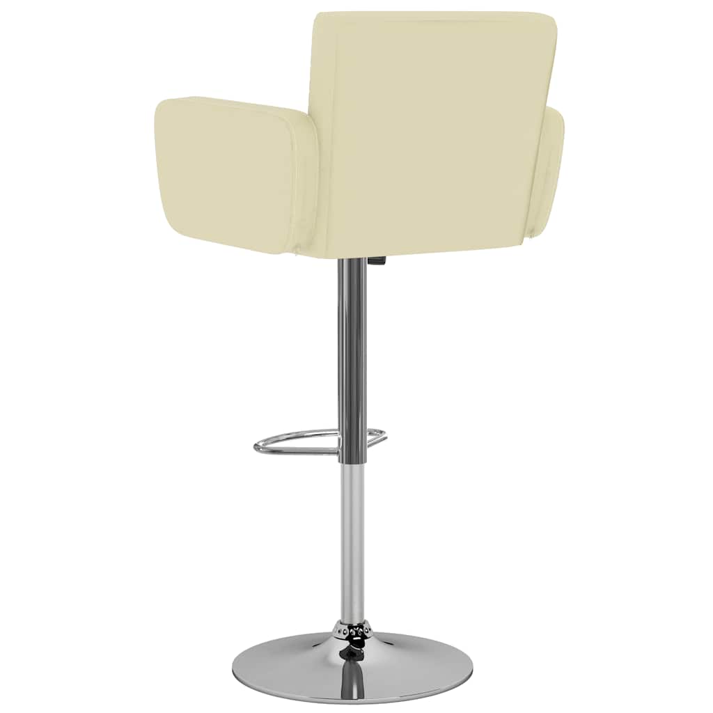 Sgabelli da Bar 2 pz Crema in Similpelle - homemem39