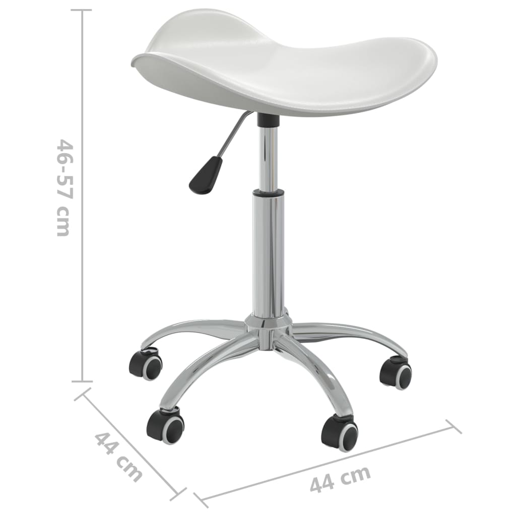 Sgabello da Salone Spa Bianco in Similpelle - homemem39