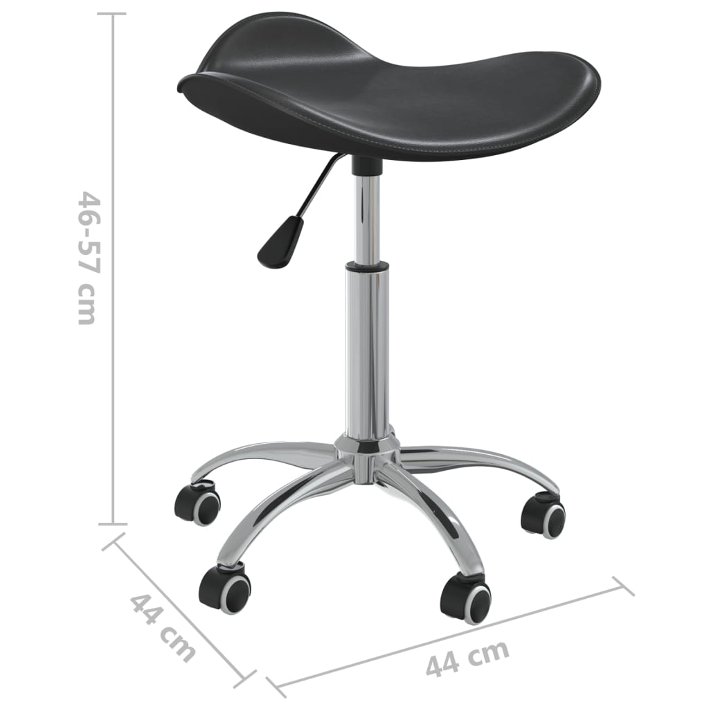 Sgabello da Salone Spa Nero in Similpelle - homemem39