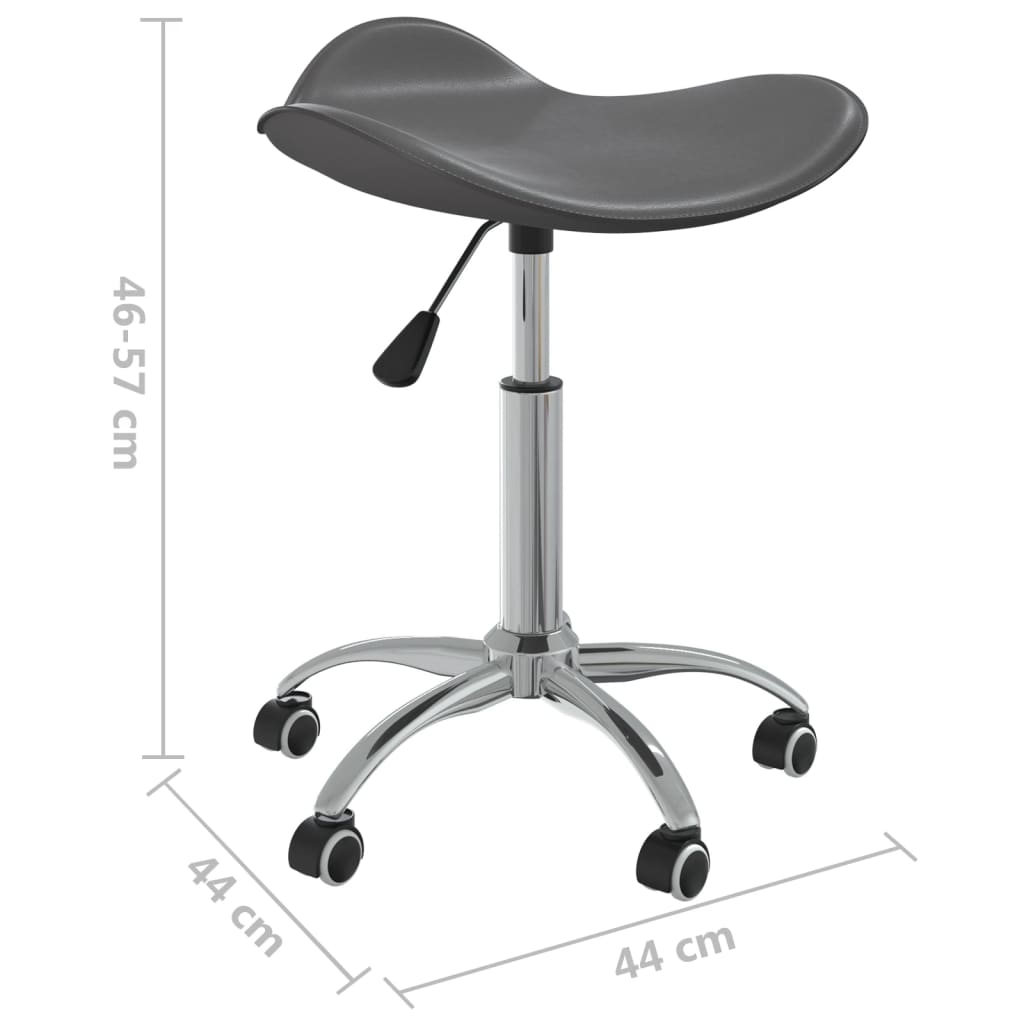 Sgabello da Salone Spa Grigio in Similpelle - homemem39
