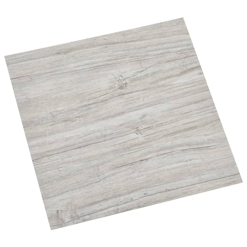 Listoni Pavimenti Autoadesivi 55 pz in PVC 5,11m² Grigio Chiaro - homemem39