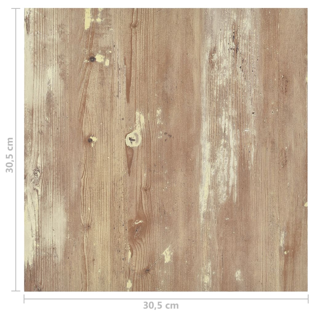 Listoni per Pavimenti Autoadesivi 55 pz in PVC 5,11 m² Marroni - homemem39