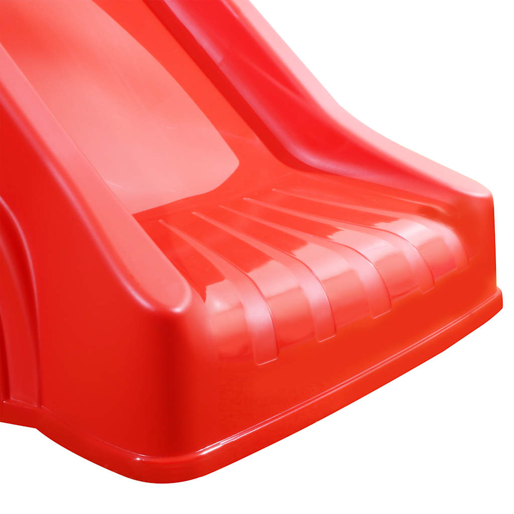 Scivolo Pieghevole Bambini per Interni e Esterni Giallo e Rosso - homemem39
