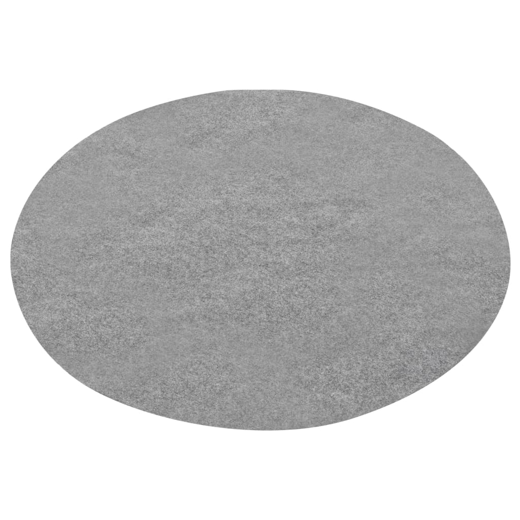 Erba Artificiale con Tacchetti D. 95 cm Grigio Rotondo - homemem39