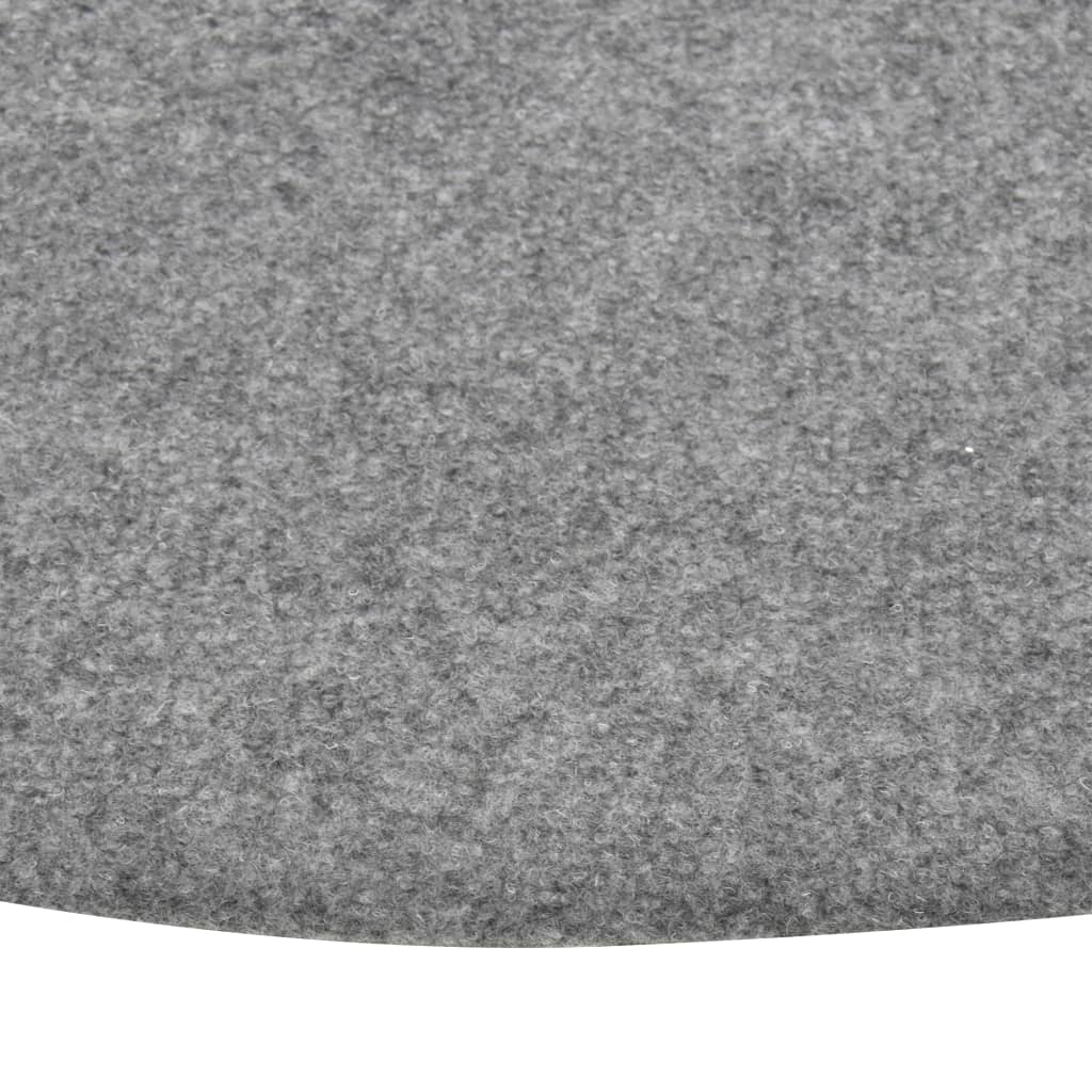 Erba Artificiale con Tacchetti D. 130 cm Grigio Rotondo - homemem39