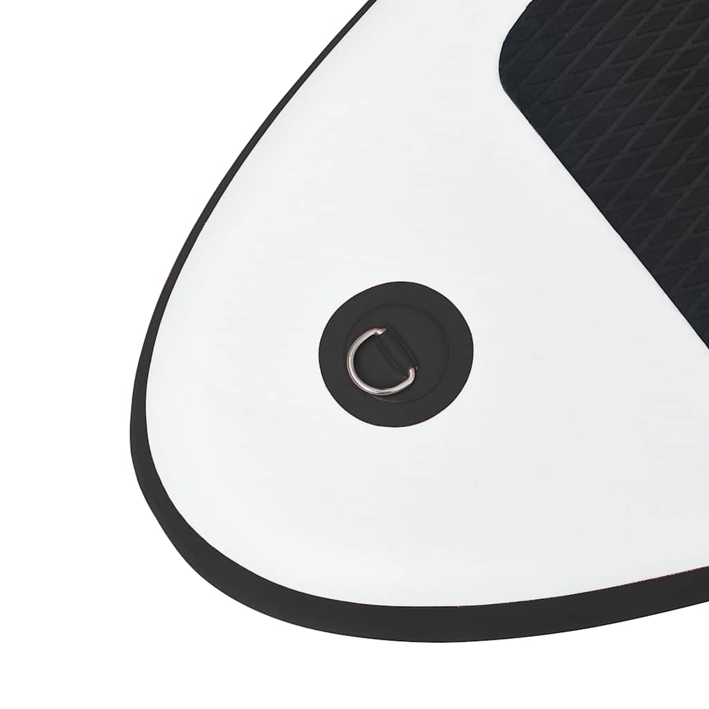 Set Tavola Gonfiabile da SUP con Vela Nero e Bianco | homemem39