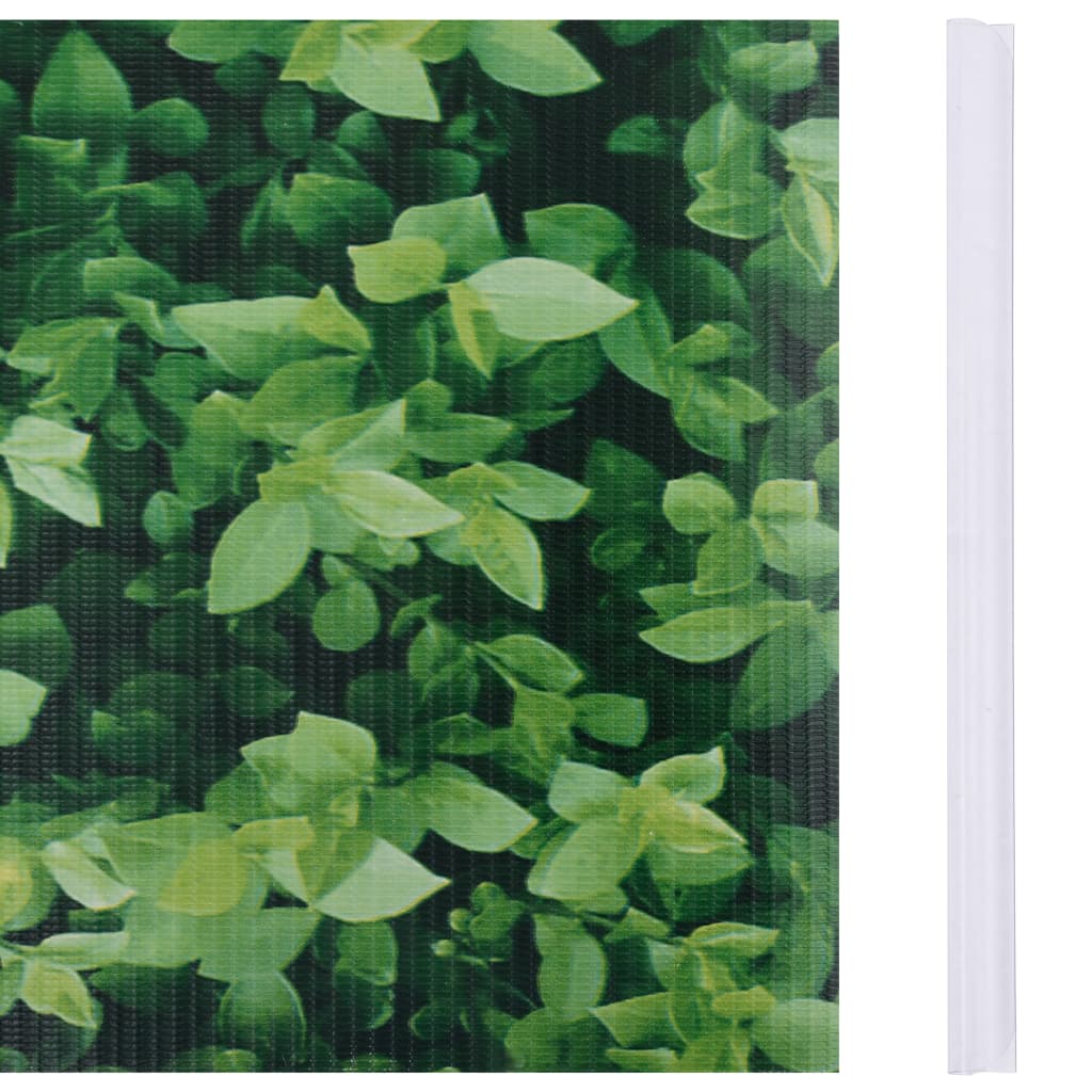 Recinzione Frangivento da Giardino PVC 70x0,19 m Verde - homemem39