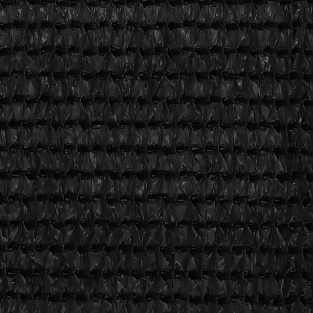 Paravento da Balcone Nero 75x400 cm in HDPE - homemem39