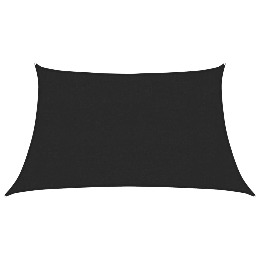 Vela Parasole 160 g/m² Nera 3/4x2 m in HDPE - homemem39