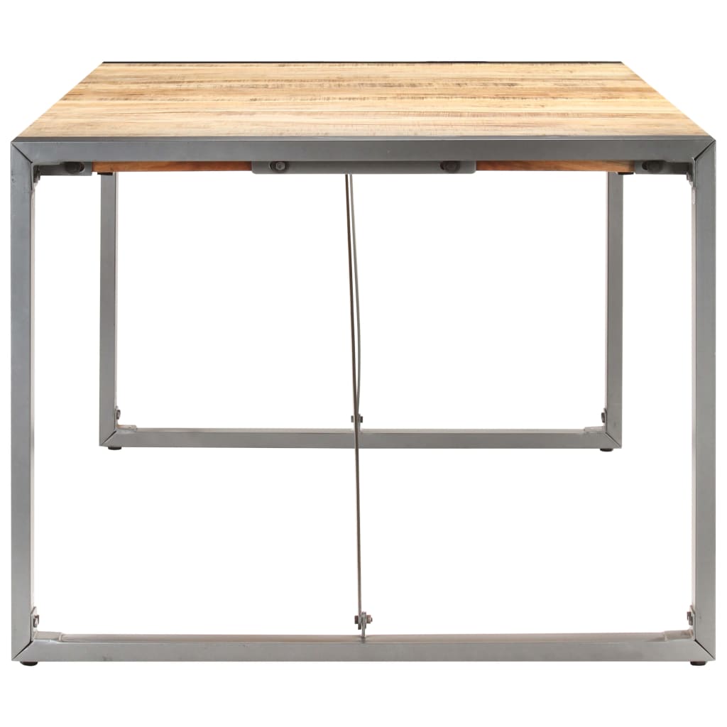 Dining Table 200x100x75cm in Solid Raw Mango Wood