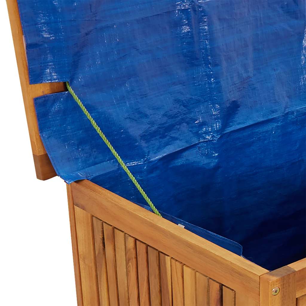 Contenitore da Giardino 60x50x58 cm in Legno Massello di Acacia - homemem39