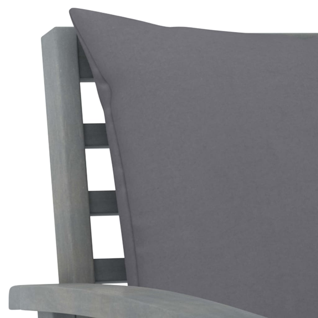 Set Divani da Giardino 4 pz con Cuscini in Massello di Acacia | homemem39