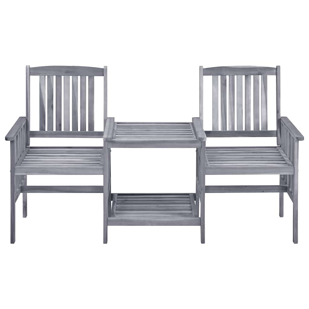 Garden Chairs Tea Table 159x61x92cm Solid Acacia