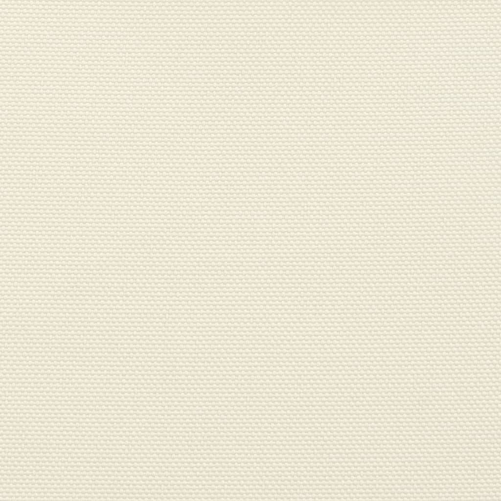 Parasole a Vela Oxford Triangolare 3,5x3,5x4,9 m Crema - homemem39