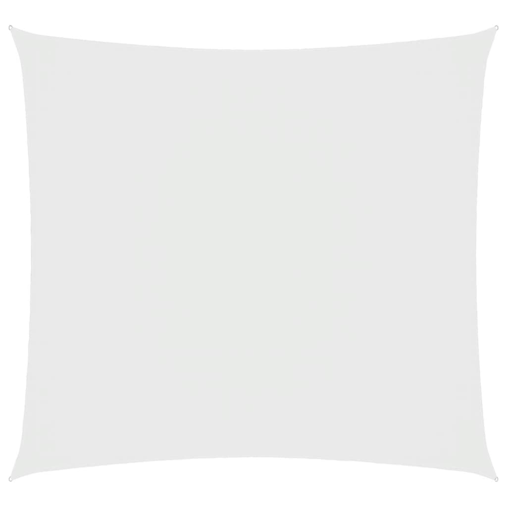 Parasole a Vela in Tela Oxford Quadrata 7x7 m Bianco - homemem39