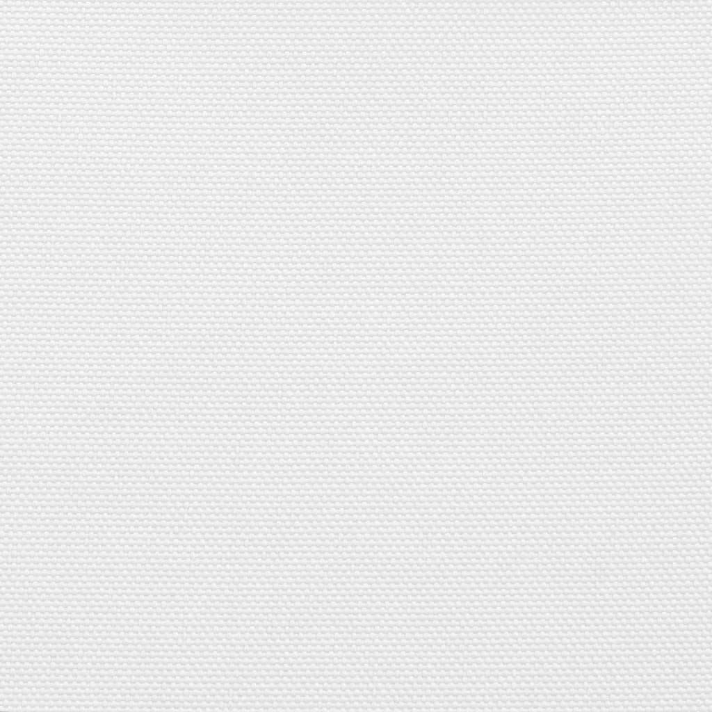 Parasole a Vela Oxford Triangolare 5x6x6 m Bianco - homemem39