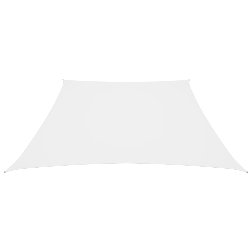 Parasole a Vela in Tela Oxford a Trapezio 3/4x3 m Bianco - homemem39