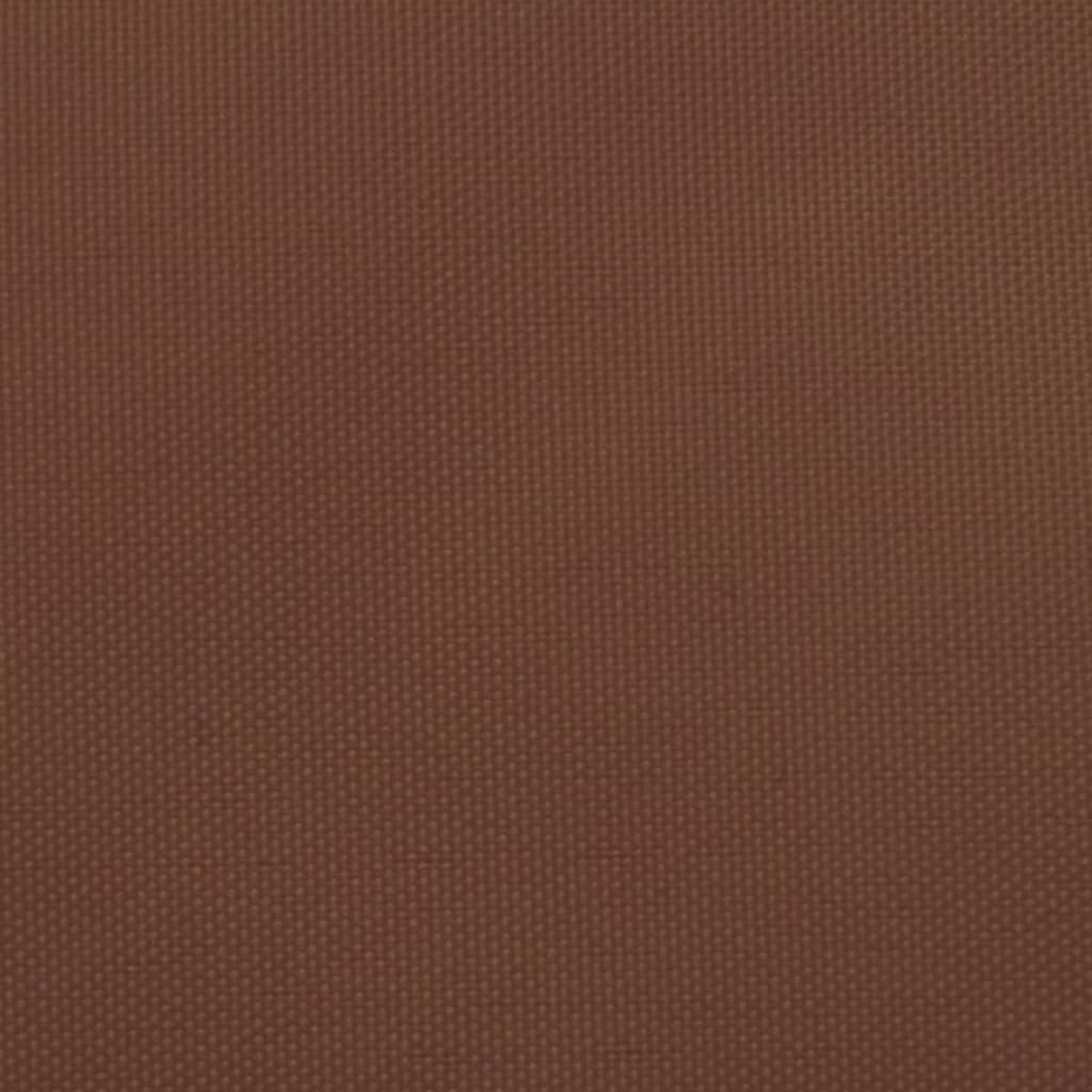 Parasole a Vela in Tela Oxford a Trapezio 2/4x3 m Terracotta - homemem39