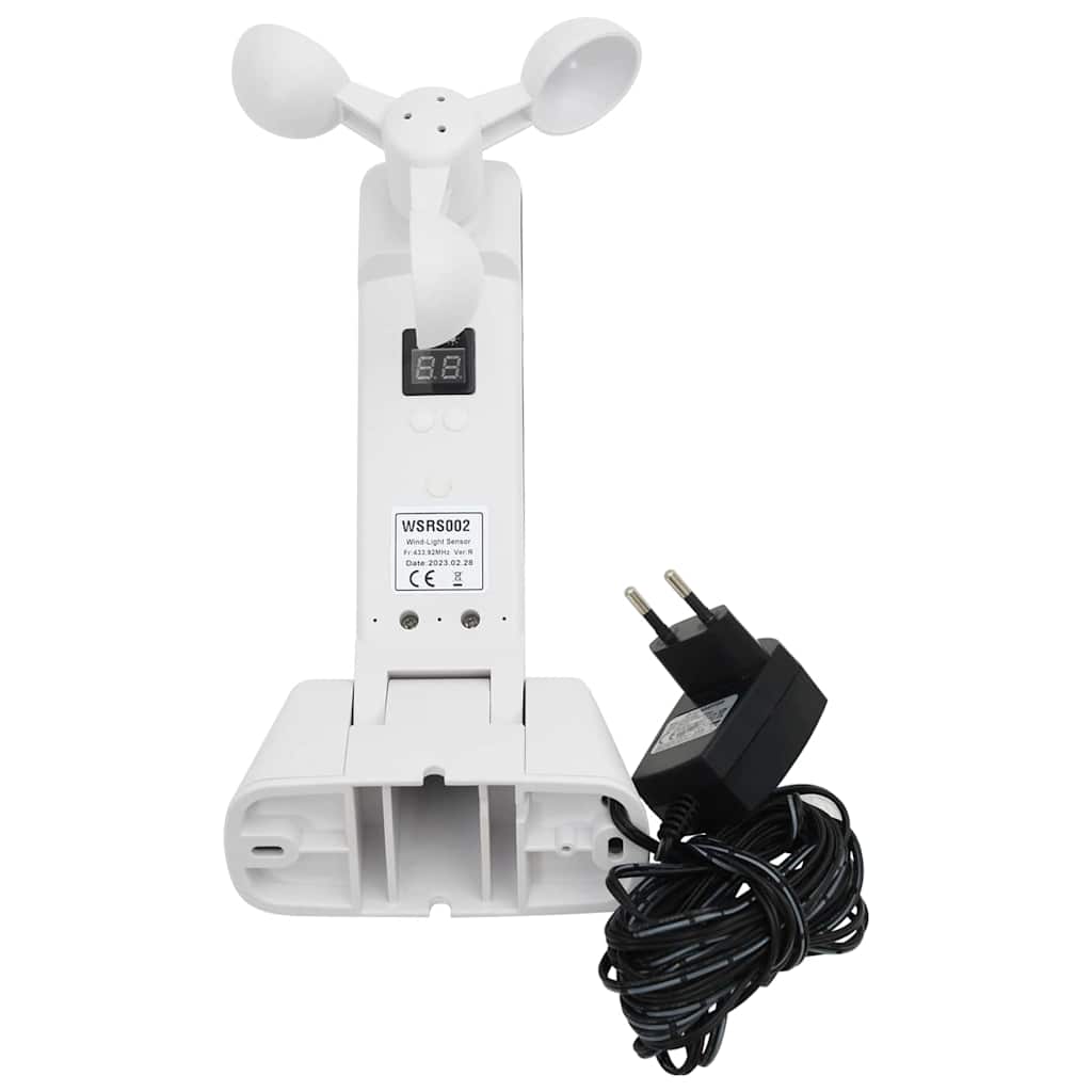 Tenda da Sole con Bianco 6 × 3,5 m Metallo