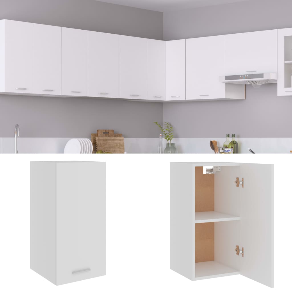 Mobile Pensile “Lyon” Bianco 29,5x31x60 cm - homemem39