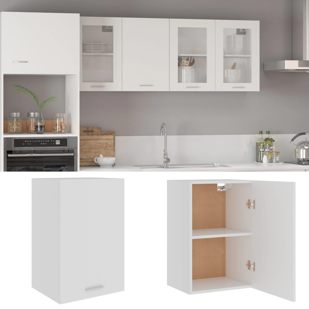 Mobile Pensile “Lyon” Bianco 39,5x31x60 cm - homemem39