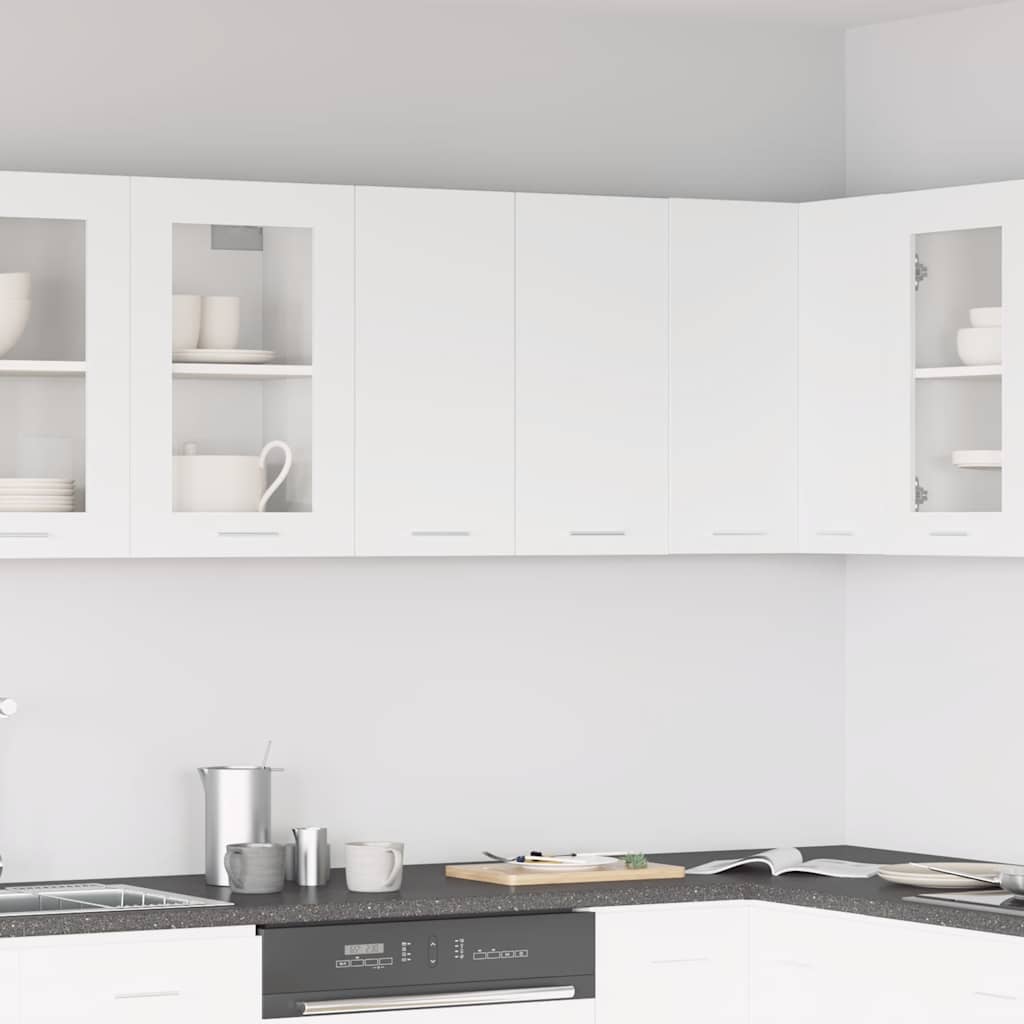 Mobile Pensile “Lyon” Bianco 60x31x60 cm in Legno Multistrato - homemem39