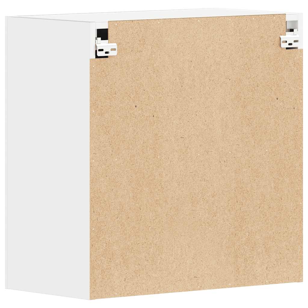 Mobile Pensile “Lyon” Bianco 60x31x60 cm in Legno Multistrato - homemem39