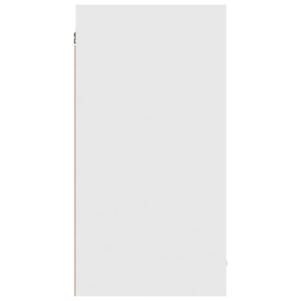 Mobile Pensile “Lyon” Bianco 80x31x60 cm in Legno Multistrato - homemem39