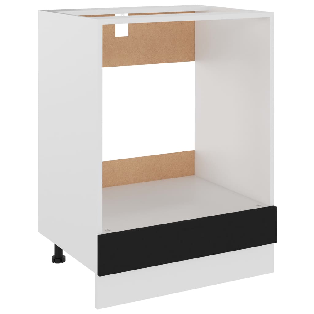 Mobile per Forno “Riga” Nero 60x46x81,5 cm - homemem39
