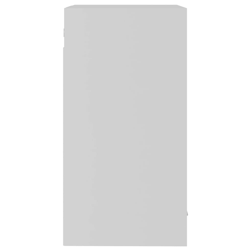 Armadio Sospeso con Vetro “Lyon” Bianco 40x31x60 cm - homemem39