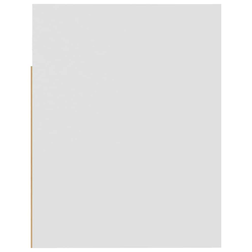 Mobile Pensile “Lyon” Bianco 60x31x40 cm in Legno Multistrato - homemem39