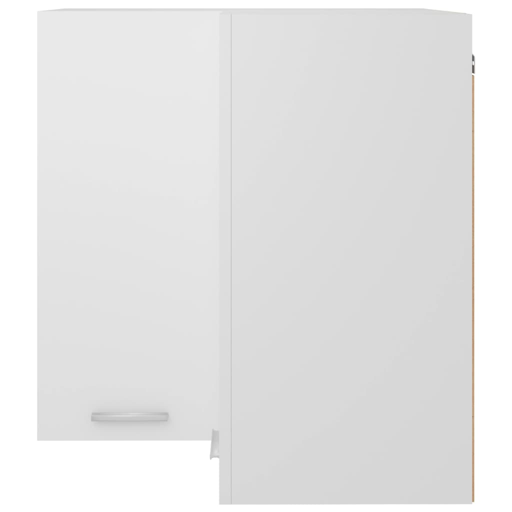 Pensile Angolare “Lyon” Bianco 57x57x60 cm - homemem39