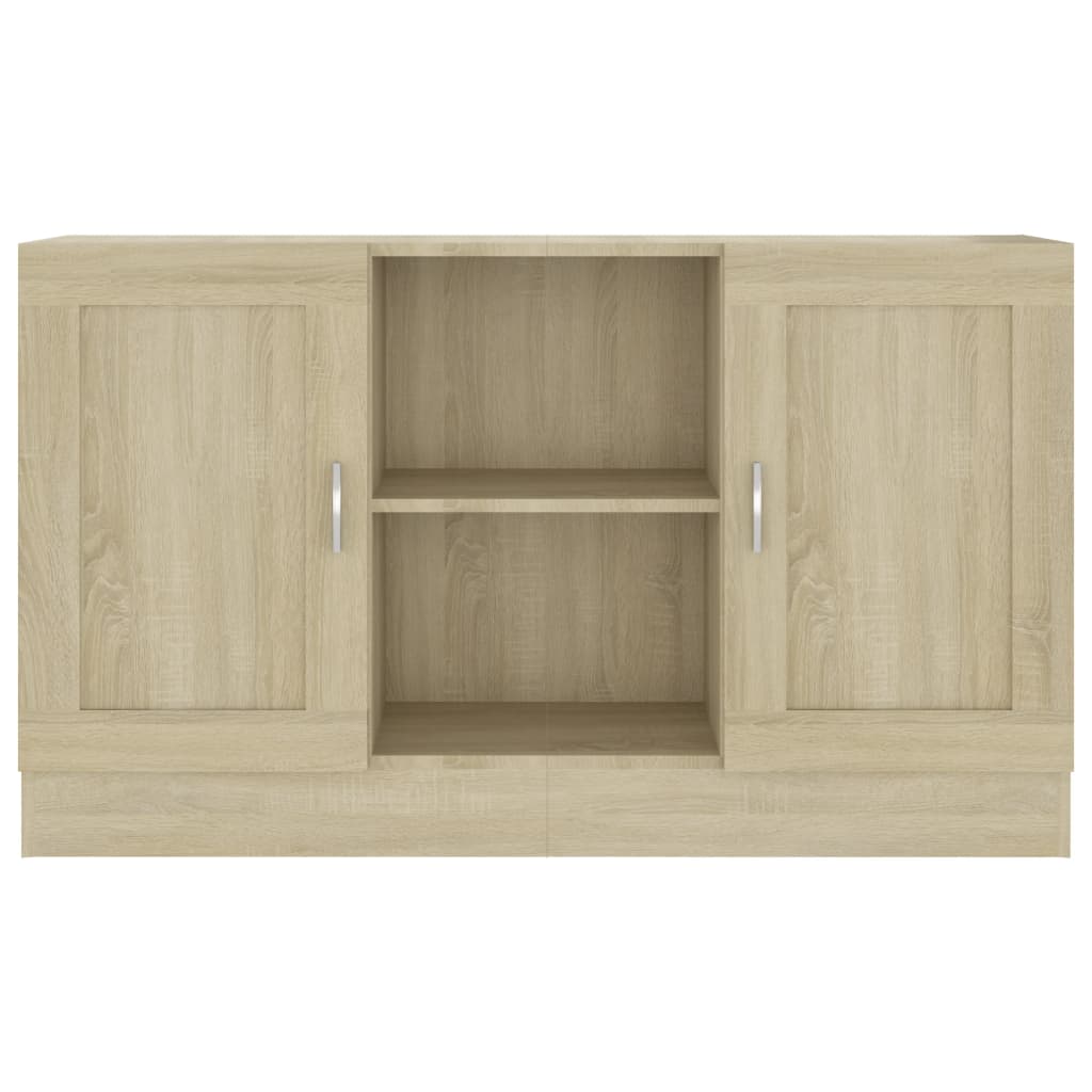 Credenza Rovere Sonoma 120x30,5x70 cm in Legno Multistrato - homemem39
