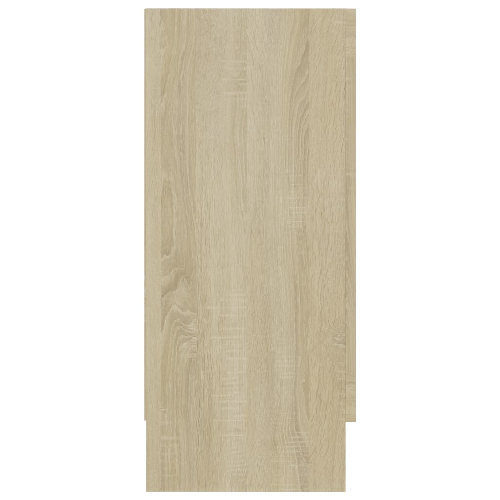Credenza Rovere Sonoma 120x30,5x70 cm in Legno Multistrato - homemem39