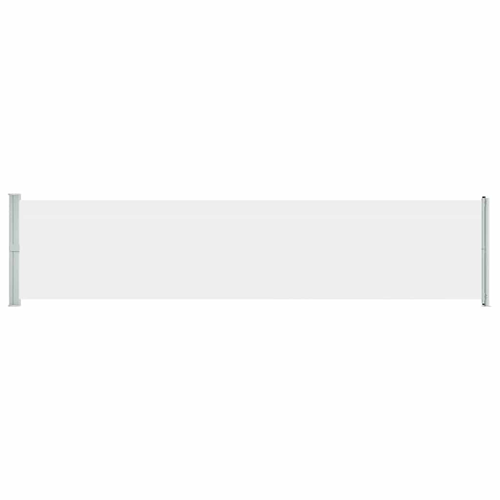 Tenda Laterale Retrattile per Patio 140x600 cm Crema - homemem39