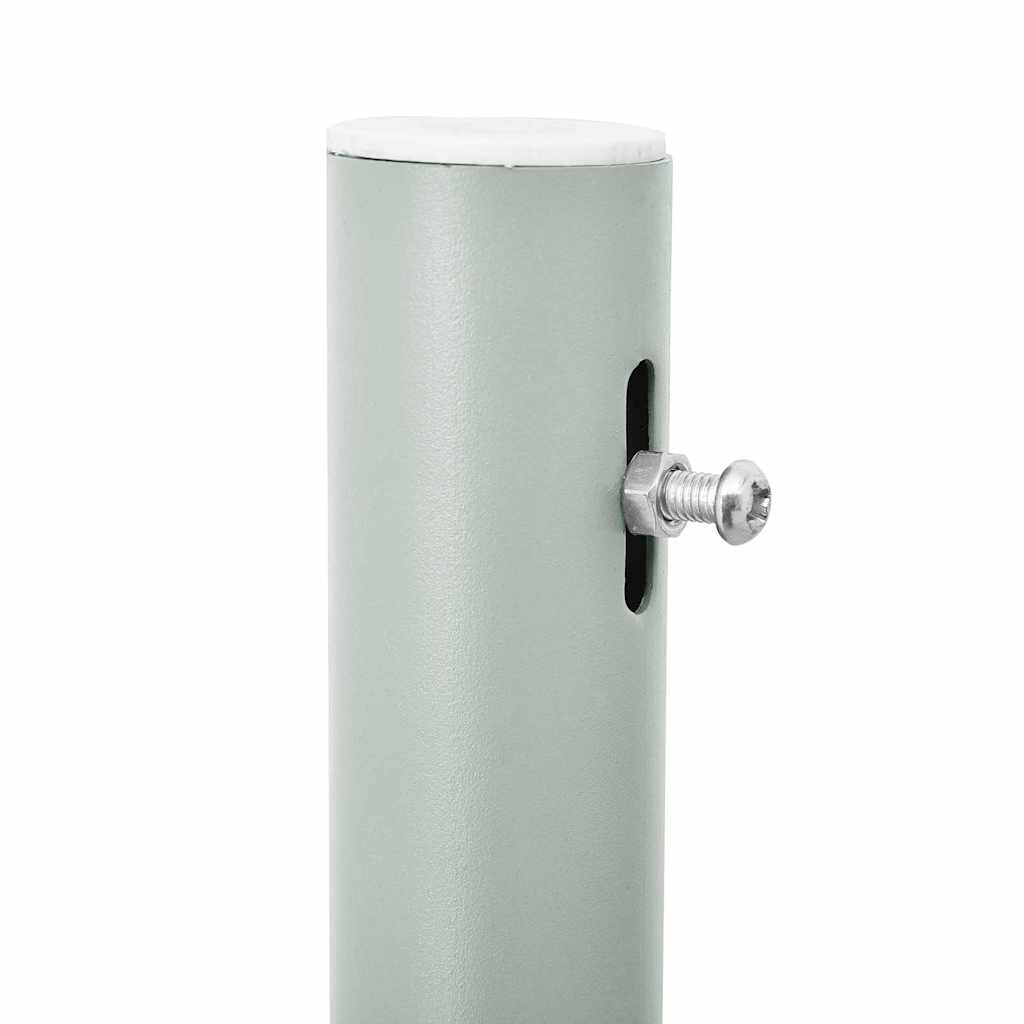 Tenda Laterale Retrattile per Patio 140x600 cm Grigio - homemem39
